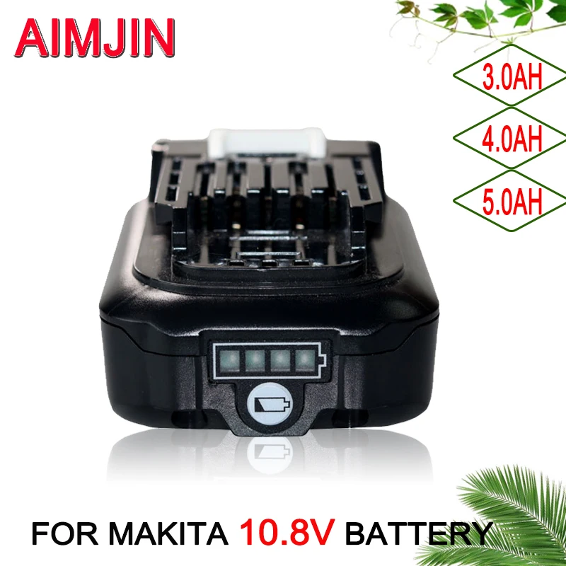 Makita Drill Hp1640 - 10.8V 3000/4000/5000mAh şarj edilebilir Li-ion Makita