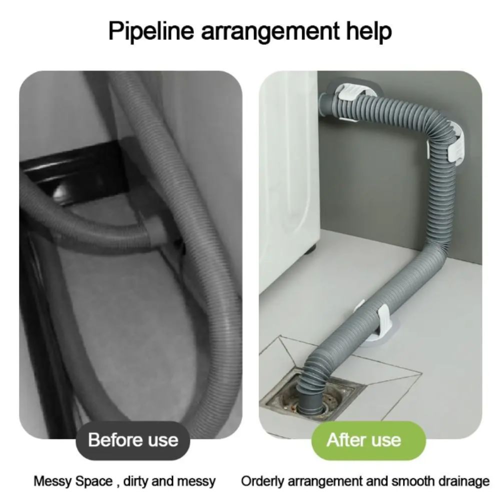 Plastic Pipe Clip - Kendinden Yapışkanlı Boru Kelepçesi Kancaları 5