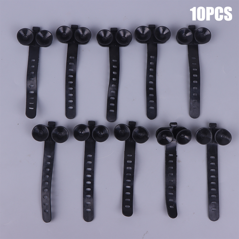 10 adet/takım Balık Tankı Krav - Plastic Pipe Clip incelemesi ve fiyatı
